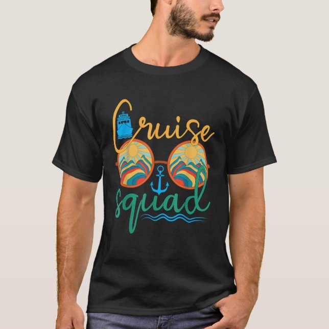 Cruise Squad 2025 Family Vacation Beach Matching G T-Shirt (Front)