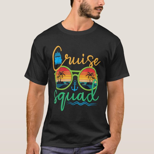 Cruise Squad 2025 Family Vacation Beach Matching G T-Shirt (Front)