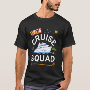 Cruise Squad 2025 Family Vacation Matching Group T-Shirt