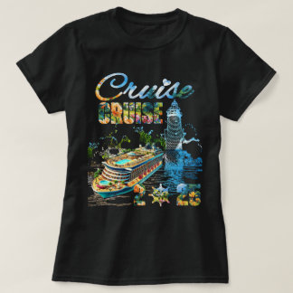 Cruise Squad 2025 Family Vacation T-Shirt