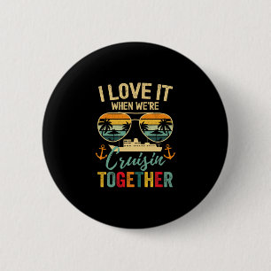 Cruise Squad 2025 Outfits Friends Family Couples M 6 Cm Round Badge