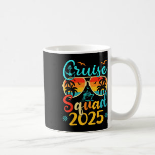 Cruise Squad 2025 Summer Vacation Family Matching Coffee Mug