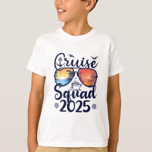 Cruise Squad 2025 Summer Vacation Family Matching T-Shirt