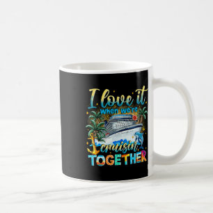 Cruise Squad 2025 Summer Vacation Gift Matching Fa Coffee Mug