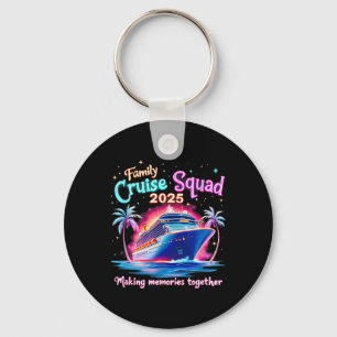 Cruise Squad 2025 Summer Vacation Matching Cruise Key Ring
