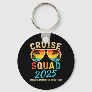 Cruise Squad 2025 Summer Vacation Matching Family Key Ring