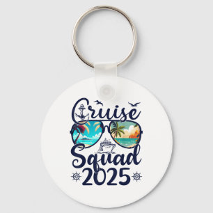 Cruise Squad 2025 Summer Vacation Matching Family Key Ring