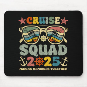 Cruise Squad 2025 Summer Vacation Matching Family Mouse Mat