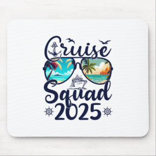Cruise Squad 2025 Summer Vacation Matching Family Mouse Mat