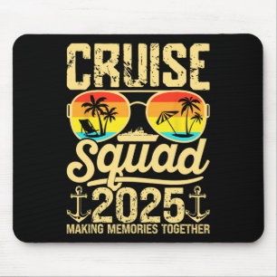 Cruise Squad 2025 Summer Vacation Matching Family Mouse Mat