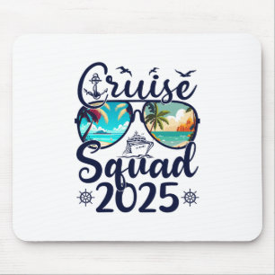 Cruise Squad 2025 Summer Vacation Matching Family Mouse Mat