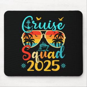 Cruise Squad 2025 Summer Vacation Matching Family Mouse Mat