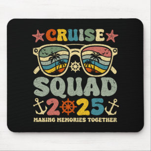Cruise Squad 2025 Summer Vacation Matching Family Mouse Mat