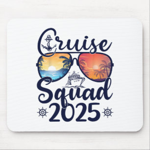 Cruise Squad 2025 Summer Vacation Matching Family Mouse Mat