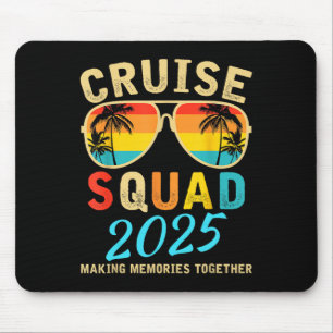 Cruise Squad 2025 Summer Vacation Matching Family Mouse Mat