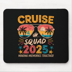 Cruise Squad 2025 Summer Vacation Matching Family Mouse Mat