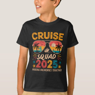 Cruise Squad 2025 Summer Vacation Matching Family T-Shirt