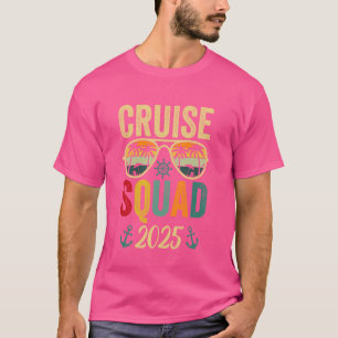 Cruise Squad 2025 Summer Vacation Matching Family  T-Shirt