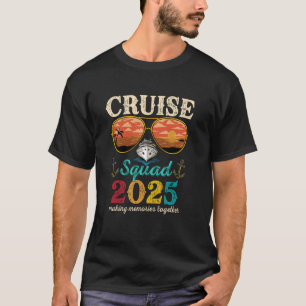 Cruise Squad 2025 Summer Vacation Matching Family T-Shirt