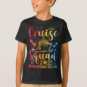 Cruise Squad 2025 Summer Vacation Matching Family T-Shirt