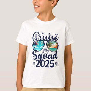 Cruise Squad 2025 Summer Vacation Matching Family T-Shirt