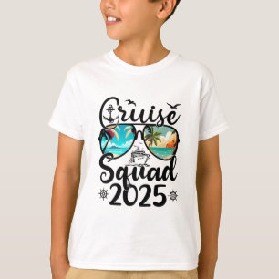 Cruise Squad 2025 Summer Vacation Matching Family T-Shirt