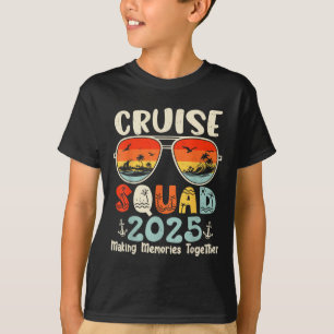 Cruise Squad 2025 Summer Vacation Matching Family T-Shirt