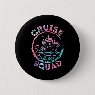 Cruise squad 2026 cruising hawaii summer vacation 6 cm round badge