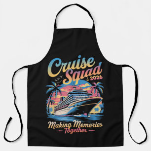 Cruise Squad 2026 Family Cruise Matching Summer Apron