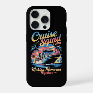 Cruise Squad 2026 Family Cruise Matching Summer iPhone 15 Pro Case