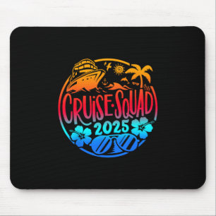 Cruise Squad 2026 Family Friends Vacation Matching Mouse Mat