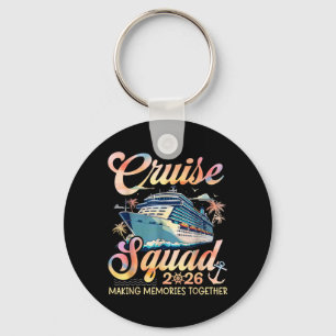 Cruise Squad 2026 Family Group Matching Summer Key Ring