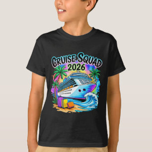 Cruise Squad 2026 Family Group Matching Summer T-Shirt