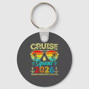 Cruise Squad 2026 Family Group Matching Summer Vac Key Ring
