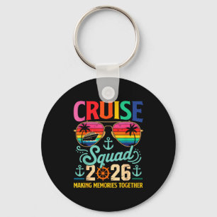 Cruise Squad 2026 Family Group Matching Summer Vac Key Ring