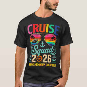Cruise Squad 2026 Family Group Matching Summer Vac T-Shirt