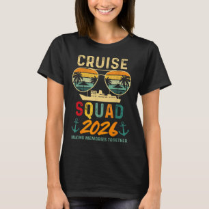 Cruise Squad 2026 Family Vacation Matching Group S T-Shirt