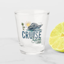 Cruise Squad 2026 Shot Glass Party Favour