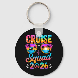 Cruise Squad 2026 Summer Family Matching Trip Key Ring