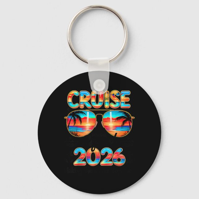 Cruise Squad 2026 Summer Making Memories Together Key Ring (Front)