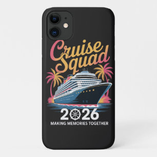 Cruise Squad 2026 Summer Vacation iPhone 11 Case