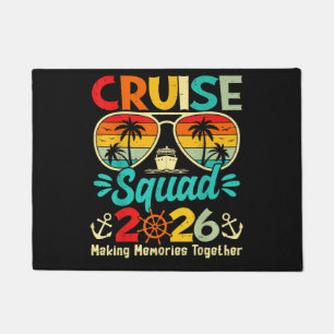 Cruise Squad 2026 Summer Vacation Matching Family Doormat