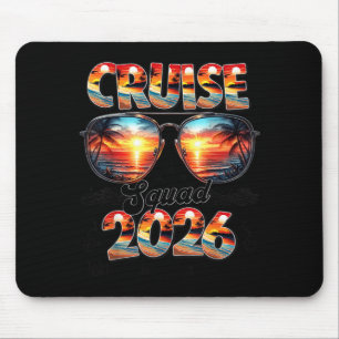 Cruise Squad 2026 Summer Vacation Matching Family Mouse Mat