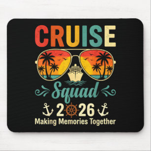 Cruise squad 2026 summer vacation matching family mouse mat