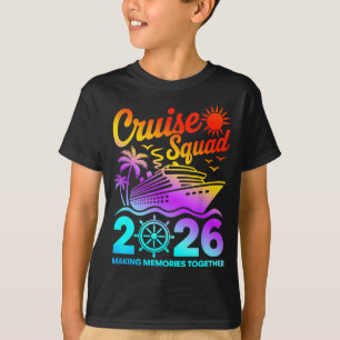 Cruise squad 2026 summer vacation matching family T-Shirt