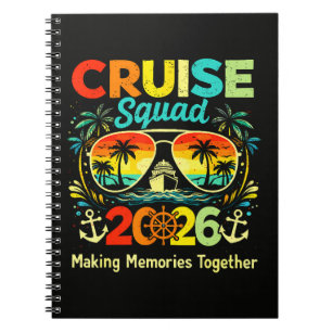 Cruise Squad 2026 Summer Vacation Notebook