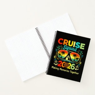 Cruise Squad 2026 Summer Vacation Notebook
