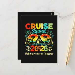 Cruise Squad 2026 Summer Vacation Postcard