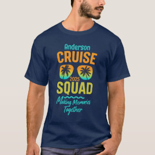 Cruise Squad Custom Name & Year Group Matching T-Shirt