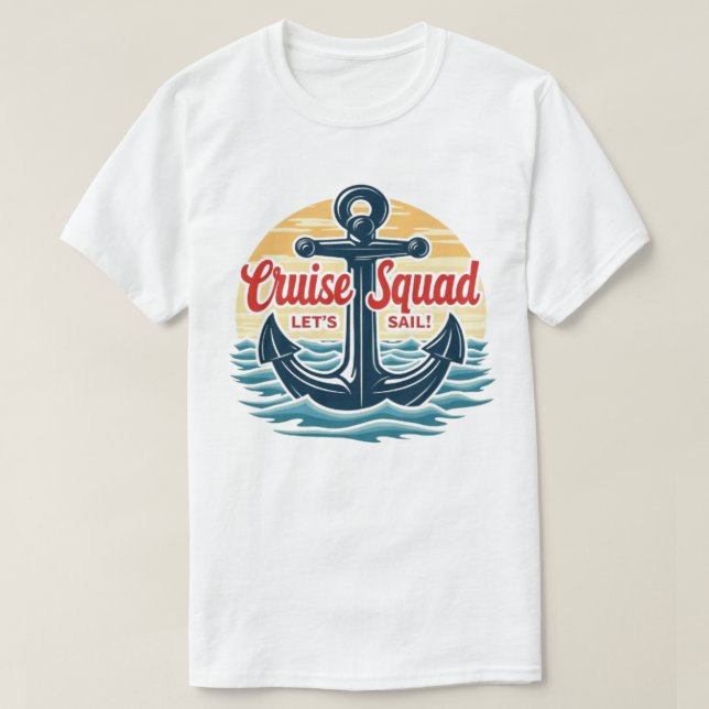 Cruise Squad – Matching Family Vacation Shirt (Design Front)